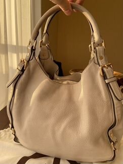 Сумка женская Michel Kors оригинал. Бежевого цвета