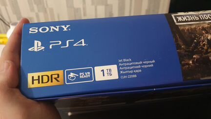 Новый SonyPlaystation 4 Slim 1 Tb + 3 топ Игры