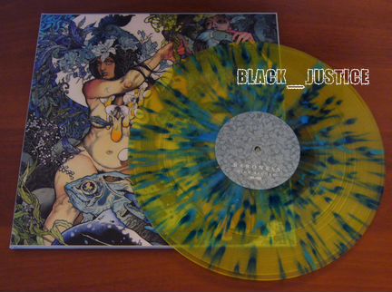 Baroness Blue Record Yellow Splatter