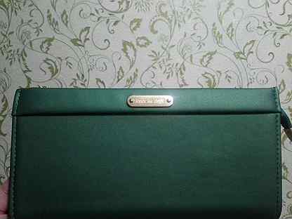 Клатч-сумочка женская зелёная