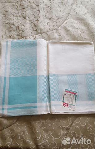 Скатерть лен СССР новая