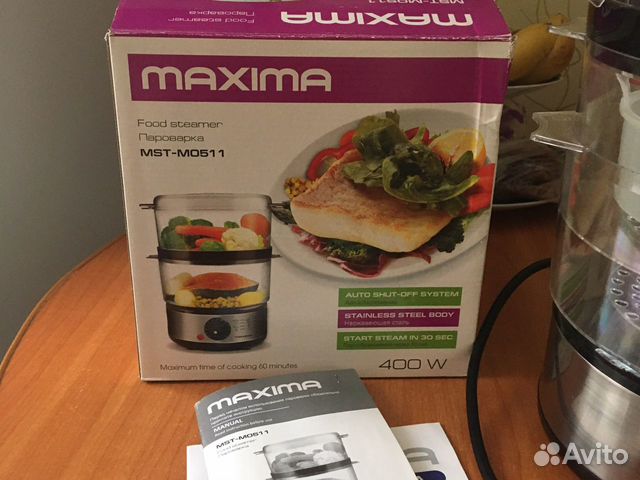 Пароварка новая