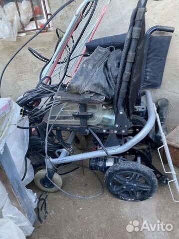 Инвалидная коляска с электроприводом бу