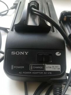 Зарядное устройство адаптер для видеокамеры Sony