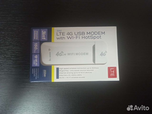Модем 4g lte с wifi новые