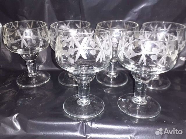 Набор ликерных рюмок СССР