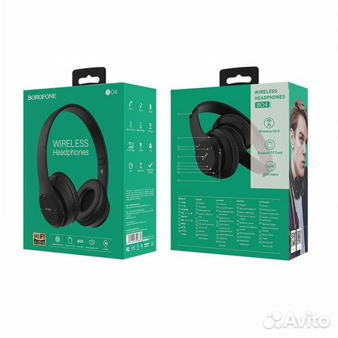 Беспроводные наушники borofone BO4