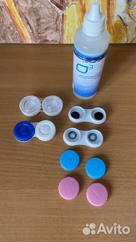 Линзы контактные цветные