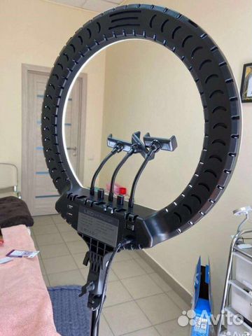 Кольцевая лампа со штативом 45см(магазин )