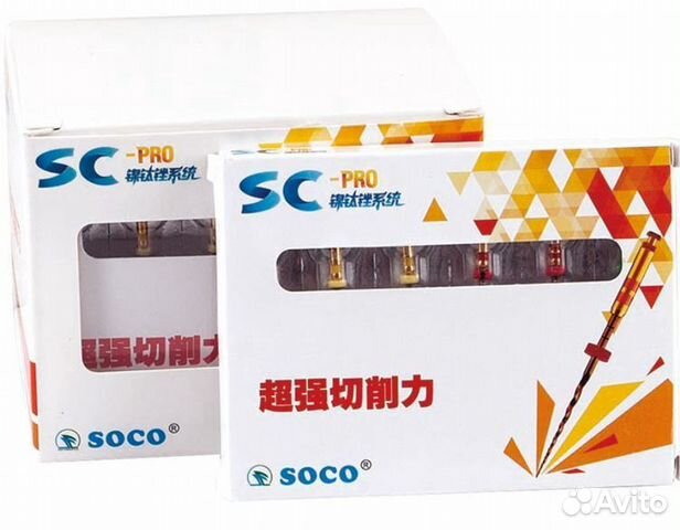 Машинные и ручные эндофайлы soco