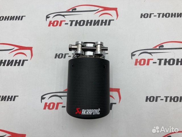Насадка на выхлоп одинарная Akrapovic classic