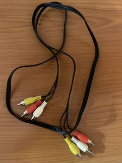 Кабель тюльпан для приставки к телевизору