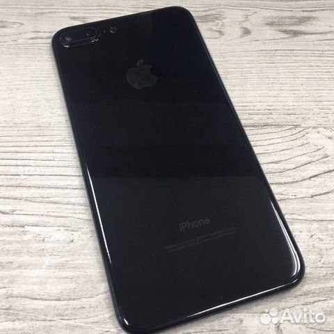 Задняя крышка (корпус) iPhone 7 Plus (Black Onyx)