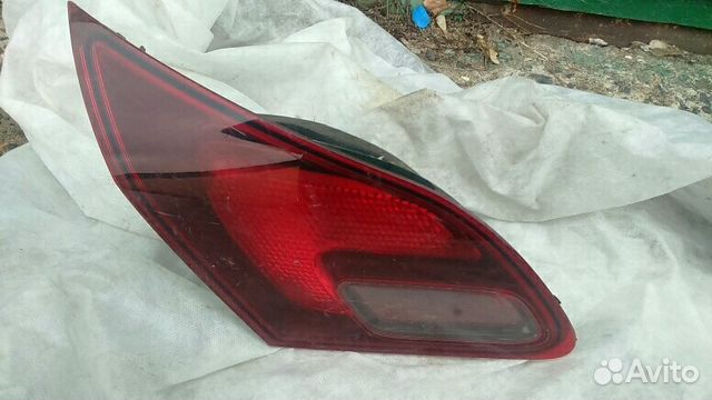 Фонарь левый внутренний Opel Astra J