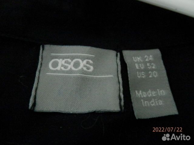 Платье- рубашка ASOS 58 разм