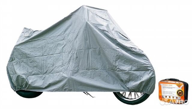 Чехол-тент на мотоцикл размер L(250х100х120см)