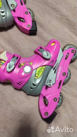 Роликовые коньки детские раздвижные