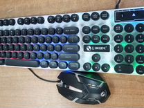 GTX300 Проводная светящаяся клавиатура и мышь