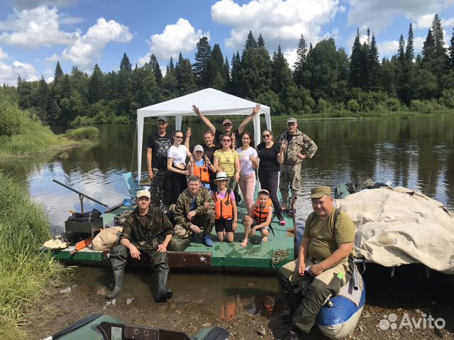 Аренда катамаранов, плота, сплавы по реке Уфа