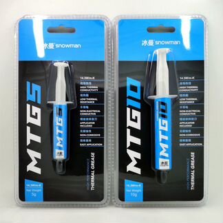 Термопаста лучше Arctic MX-4 (Snowman MTG5 14.3W)