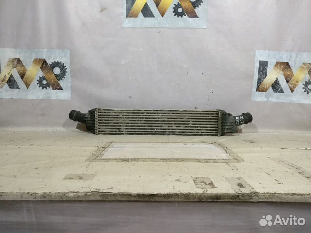 Ауди A4 B8 2008- Радиатор интеркулера 17602