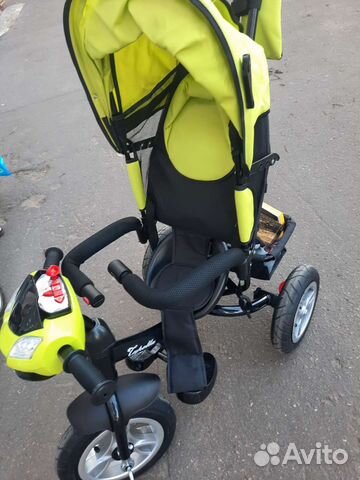 Детский велосипед с родительской ручкой