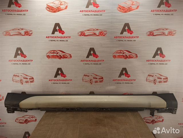 Накладка порога кузова - наружная облицовка левая