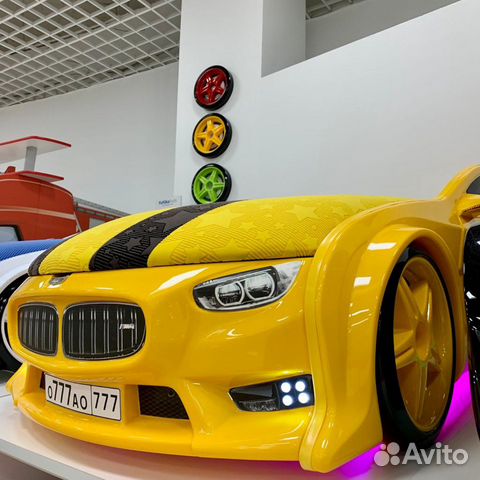 Кровать машина bmw neo