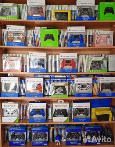 Геймпады PS5 PS4 PS3 PS2 PS1 Xbox 360 One Switch