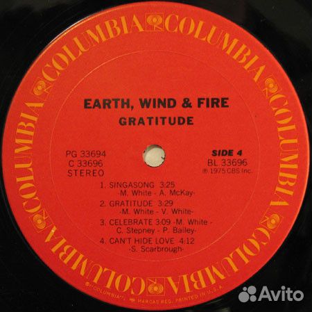 Винил Earth, Wind & Fire – Gratitude 2LP