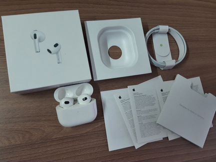 Наушники Airpods 3 + Чехол в подарок