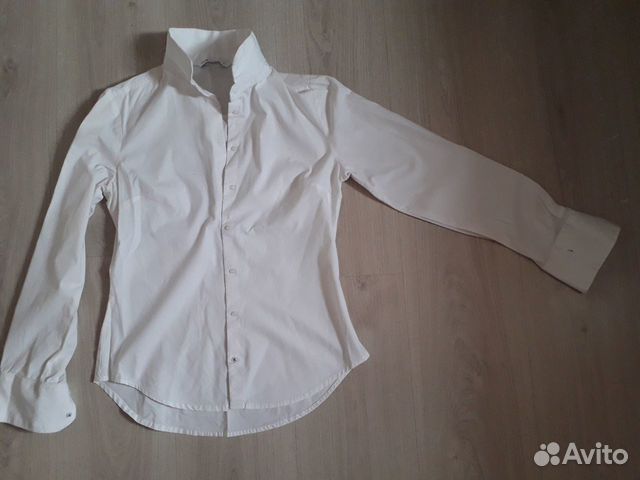 Рубашка школьная на девочку р.42