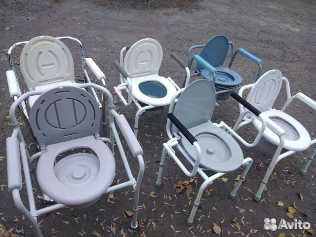 Стул -туалет. Каталка. Коляска инвалидная