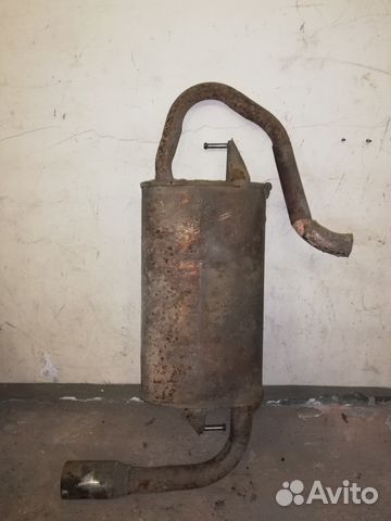 Глушитель задняя часть Pontiac Vibe 2002-2007