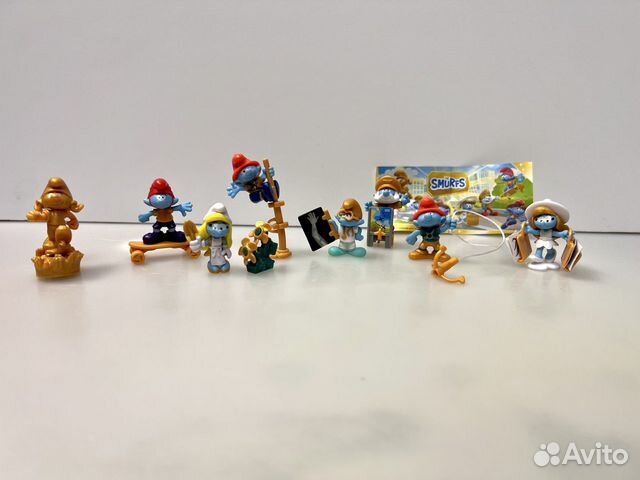 Фигурки Смурфики