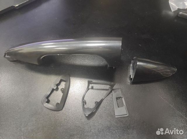 Ручка двери hyundai solaris 10-17 задняя левая