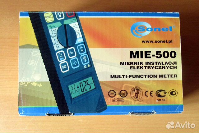 Sonel MIE-500 Измеритель параметров электроустанов