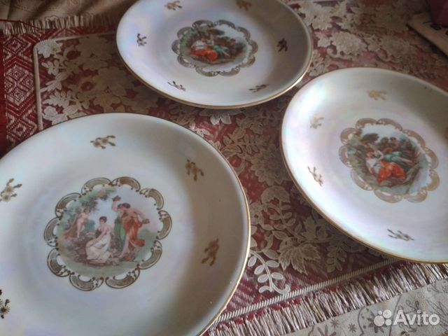 Тарелки от сервиза Мадонна Гдр