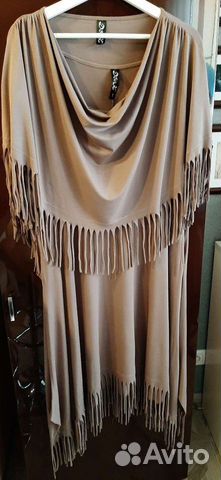 Платье трикотажное женское