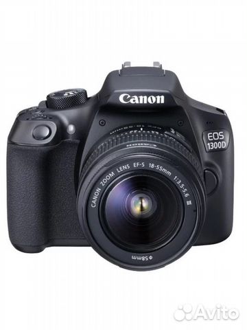 Зеркальный фотоаппарат canon1300d