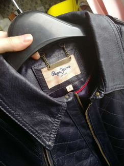 Кожаная куртка pepe jeans