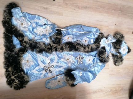 Новогодний костюм снегурочки