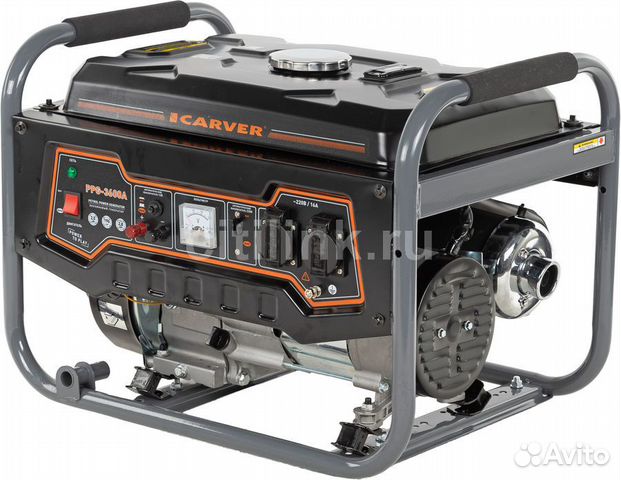 Бензиновый генератор carver PPG-3600A