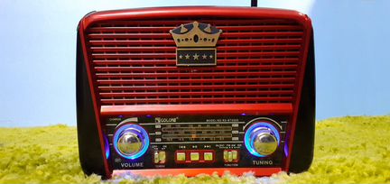 Радиоприёмник на Солнечной батареи Crown National