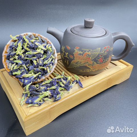 Тайский синий чай 