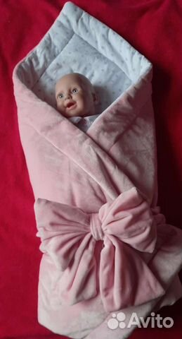 Конверт на выписку для девочки весна осень