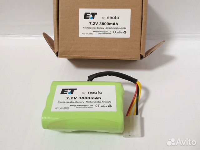 Аккумулятор ET neato 3800 пылесос