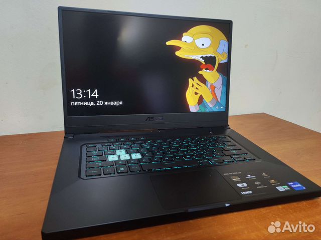 Игровой ноутбук asus Tuf Dash Gaming F15