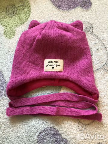 Шапка для девочки 46-50 Hoh loon