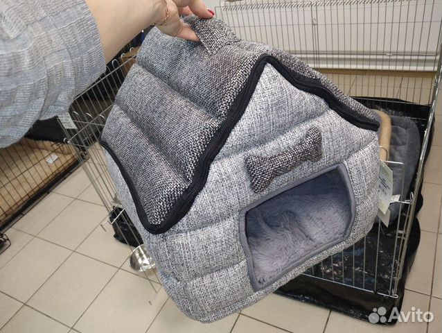 Лежанка Домик для собак и кошек